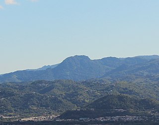 Cerro Gregorio Mountain in San Lorenzo, Puerto Rico