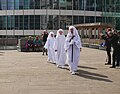 The Druid Order's spring equinox ritual on Tower Hill, 2024.