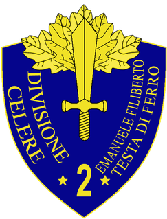 2nd Cavalry Division "Emanuele Filiberto Testa di Ferro" Military unit