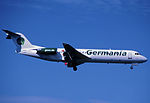 304bk - Germania Fokker 100, D-AGPJ@ZRH,30.06.2004 - Flickr - Aero Icarus.jpg