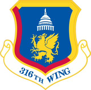 316th Wing Active wing of the United States Air Force