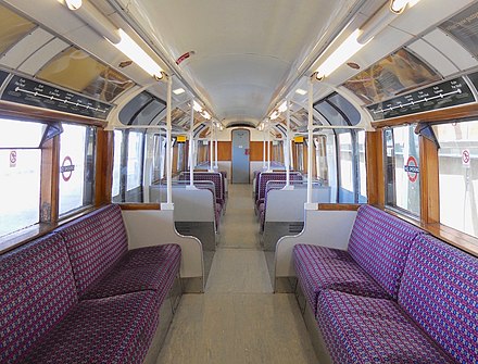 The interior of a Class 483