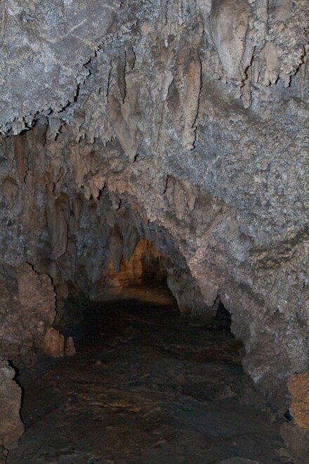 Stalactites in Middle Cave