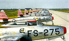 526th F-84E Thunderjets in 1951 526th Fighter-Bomber Squadron - F-84E Thunderjets - 1951.jpg