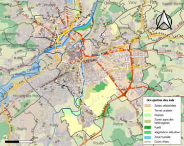 Metz: Geschiedenis, Geografie, Demografie