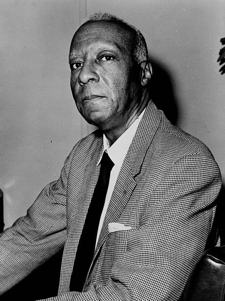 Socialist A. Philip Randolph led the 1963 March on Washington at which Martin Luther King Jr. delivered his speech "I Have a Dream"