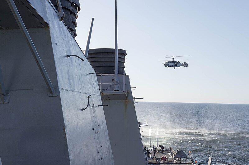 File:A Russian Kamov KA-27 flies near the USS Donald Cook (DDG 75).jpg