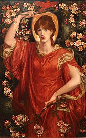 D. G. Rossetti : A Vision of Fiammetta (1878)