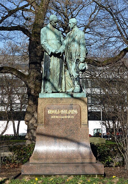 Adolph Kolping Denkmal, Köln (2)