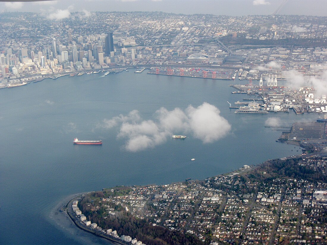 File:Aerial view of Elliot Bay, Seattle.jpg