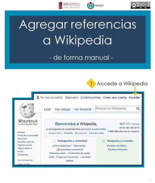 File:Agregar referencias manuales Wikipedia.pdf