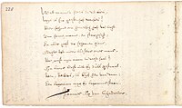 p228 - Johan Six van Chandelier - Poem