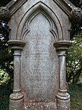 Thumbnail for File:All Saints Church, Middle Claydon, Bucks, England - churchyard Verney monument close-up.jpg