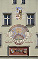Detailansicht des Alten Rathauses in Deggendorf