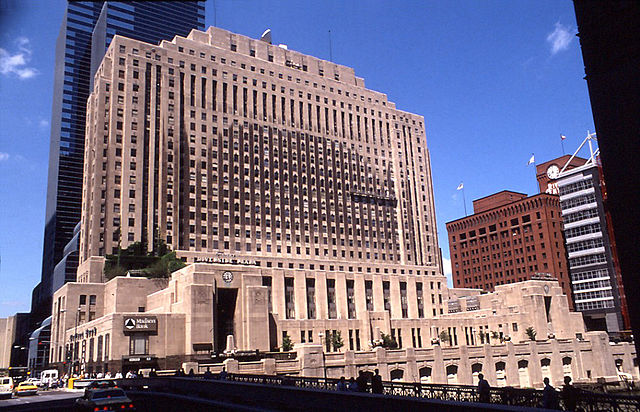 The former home of WMAQ and the Chicago Daily News