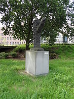 Amersfoort - "Der Baum" gemaakt door Armando voor de ingang van het Meander Medisch Centrum aan de Maatweg.JPG