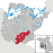 Location of the Niemegk office in the Potsdam-Mittelmark district