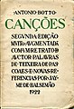 António Botto, Canções, 2nd edition.jpg