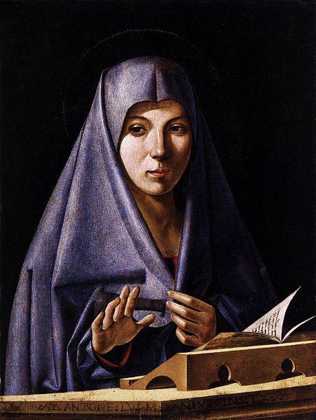 File:Antonio de Saliba - Virgin Annunciate - WGA20665.jpg