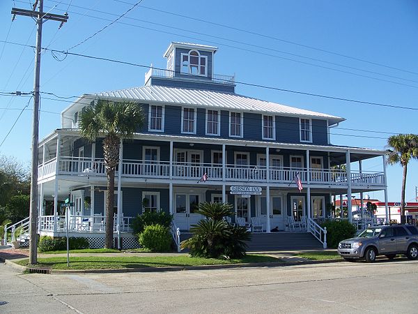 Historic Gibson Inn, Apalachicola, Florida, built in 1907.