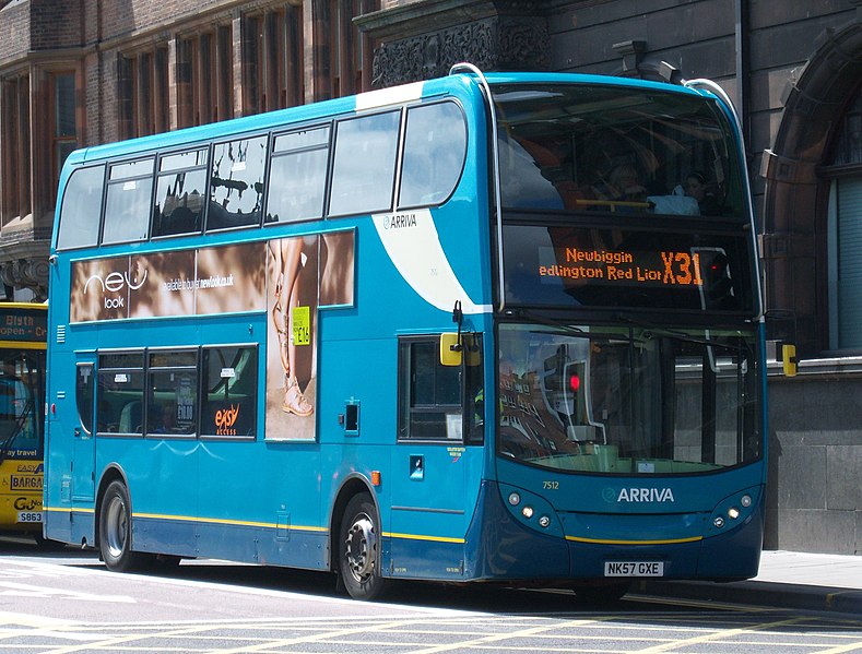 File:Arriva bus 7512 Alexander Dennis Trident 2 Enviro 400 NK57 GXE in Newcastle upon Tyne 9 May 2009 pic 2.jpg