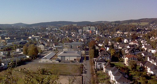 Attendorn, vom Dach der Atta Höhle