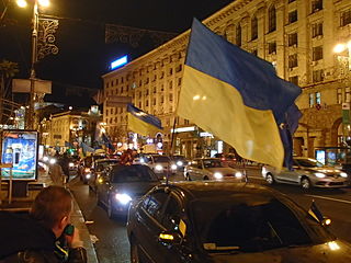 <span class="mw-page-title-main">Automaidan</span> Ukrainian socio-political movement