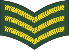 Sergeant(Barbados Regiment)[33]