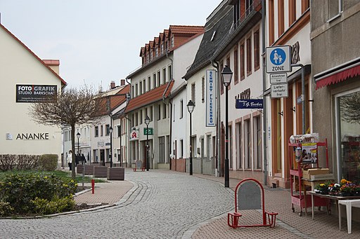 Bad Lausick, the Stadthausstraße, image 1