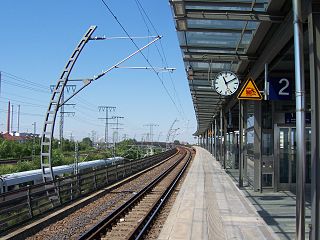 Nürnberg-Steinbühl station Railway station in Germany