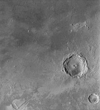 <span class="mw-page-title-main">Bamberg (crater)</span> Crater on Mars