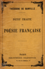 Vignette pour Petit traité de poésie française