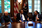 Thumbnail for File:Barack Obama, Hamid Karzai &amp; Asif Ali Zardari in trilateral meeting 5-6-09 3.jpg