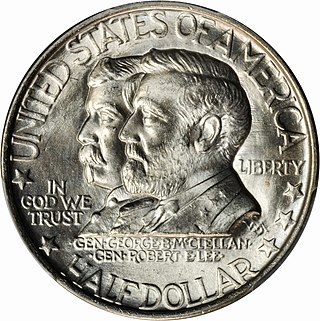 <span class="mw-page-title-main">Battle of Antietam half dollar</span> Commemorative coin