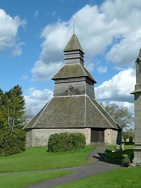 File:Bell tower, Church of St Mary, Pembridge - geograph.org.uk - 4935442.jpg