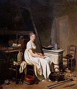 La cuisinière by Louis-Léopold Boilly, Fondation Bemberg, Toulouse