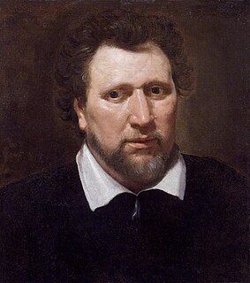 <span class="mw-page-title-main">Ben Jonson</span> 17th-century English playwright, poet, and actor
