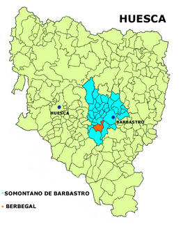 Berbegal - Localizazion