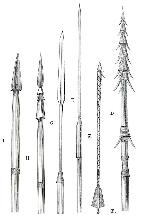 Figure 5 : Flèches de chasse.