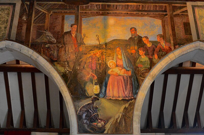 File:Berwick Church The Nativity By Vanessa Bell c1942.jpg