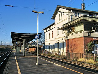 Leichlingen station Railway station in Germany
