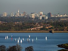 Birmingham, the largest and most populous settlement in both the County and Region of West Midlands Birmingham Skyline from Bartley Green.jpg
