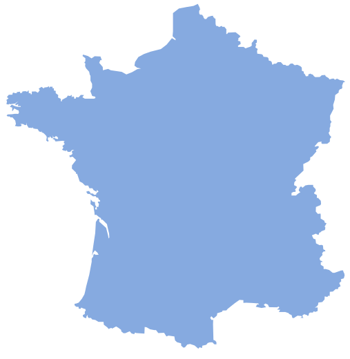 File:Blank France map, no Departments.svg