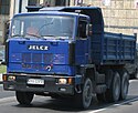 Blue Jelcz truck on Adama Mickiewicza avenue in Kraków.jpg