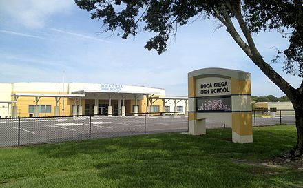Boca Ciega High School, where Bassett attended and participated as a member of the debate team and student government, among other endeavors.