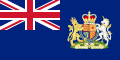 British diplomatic flag used onboard the British consular vessels