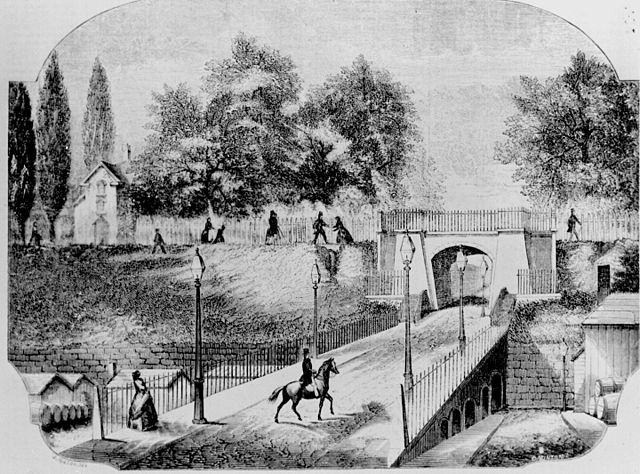 Brooklyn Heights in 1854