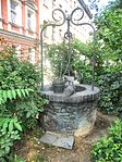 Garden with fountain