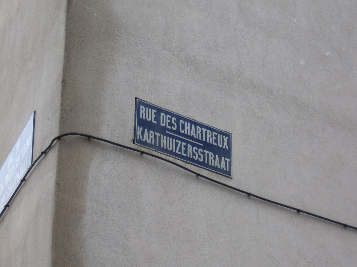 Rue des Chartreux (Bruxelles) — Wikipédia