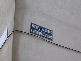 Illustrasjonsbilde av artikkelen Rue des Chartreux (Brussel)